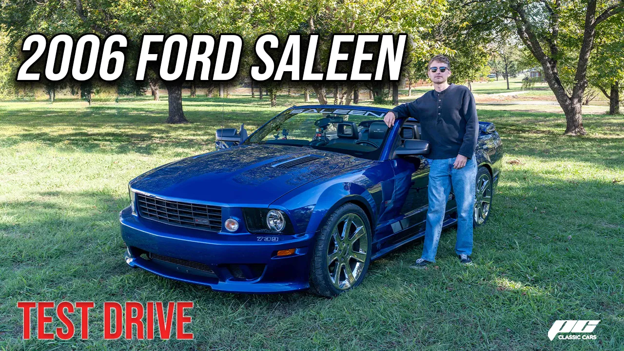 2006 Ford Mustang Saleen Supercharged 4.6 Test Drive | PC Classic Cars